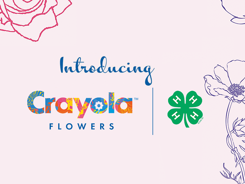 National 4‑H Council & Crayola Flowers Announce Partnership