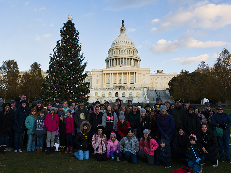 West Virginia 4‑H'er Ethan Reese Lights U.S. Capitol Christmas Tree