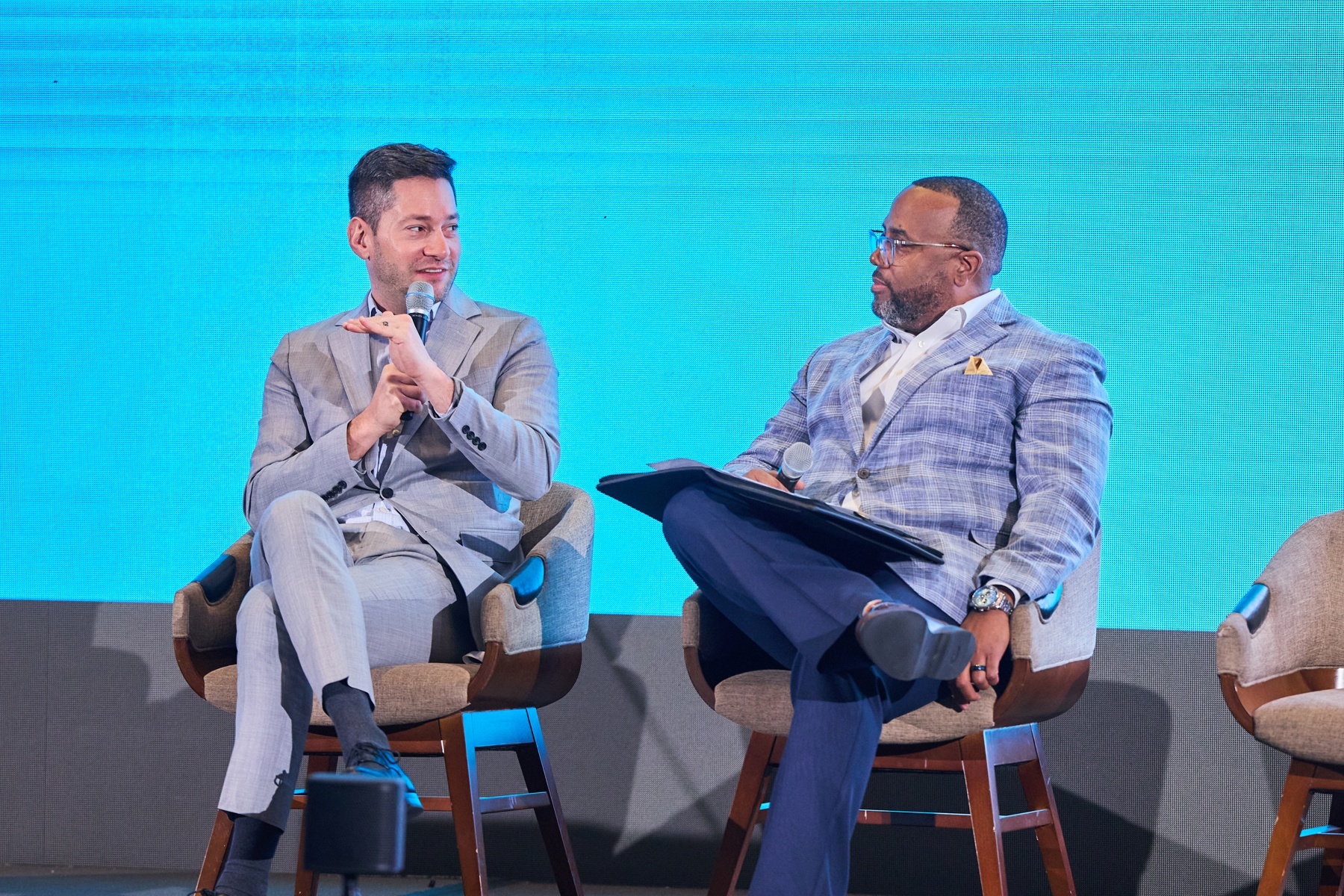 Matt Boms & Rahiem Swann at SolarPLUS USA