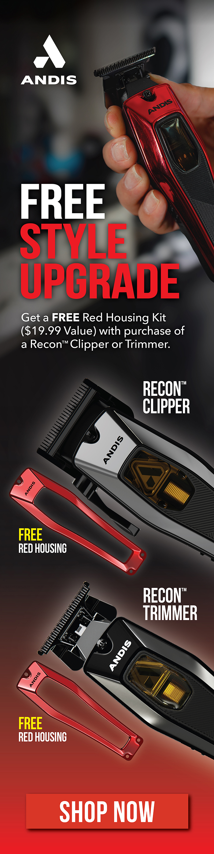 Get Your FREE Red Recon™ Housing