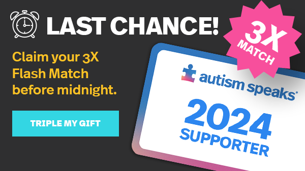 Claim your 3X Flash Match before midnight.