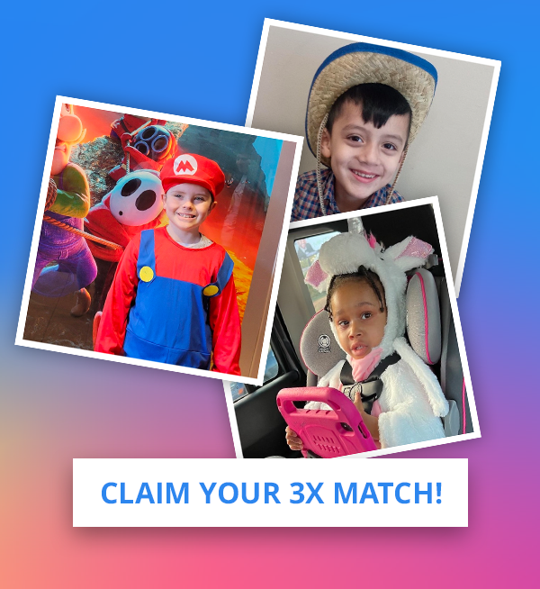 CLAIM YOUR 3X MATCH! >>