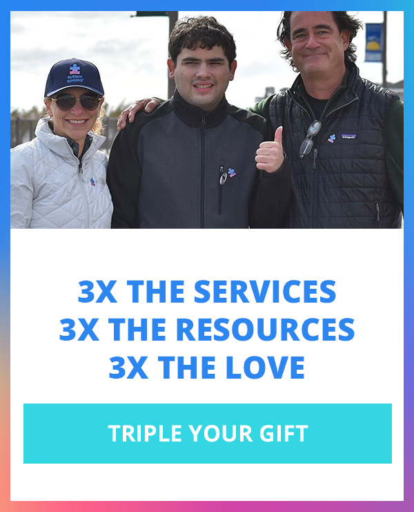 3X THE SERVICES, 3X THE RESOURCES, 3X THE LOVE > TRIPLE YOUR GIFT >>