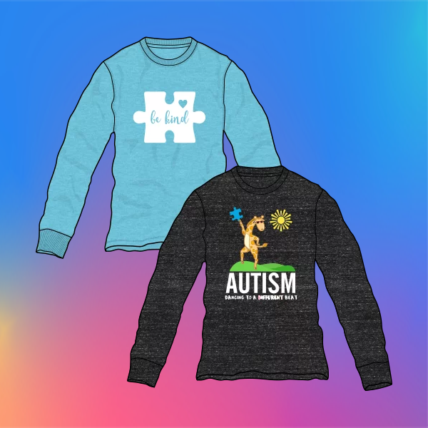 GreenSource autism awareness shirts