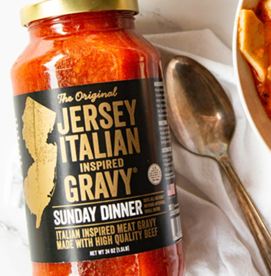 Jersey Italian Gravy jar