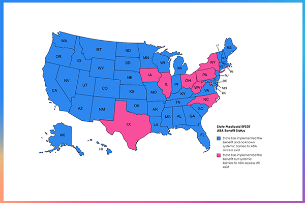 Map of Medicaid offerings by state