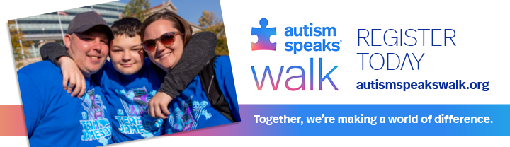 Register for an Autism Speaks Walk near you