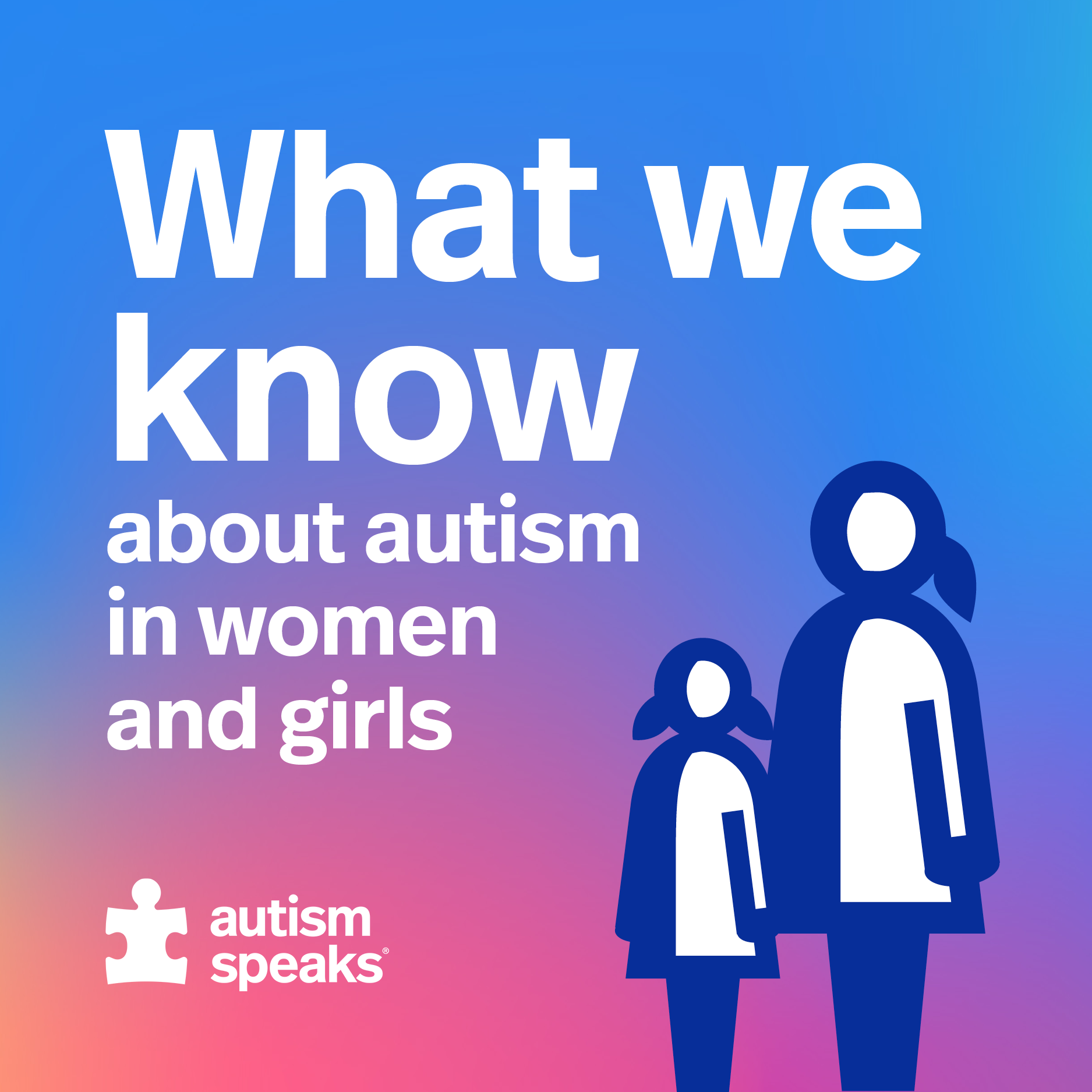 What we know about autism in women and girls