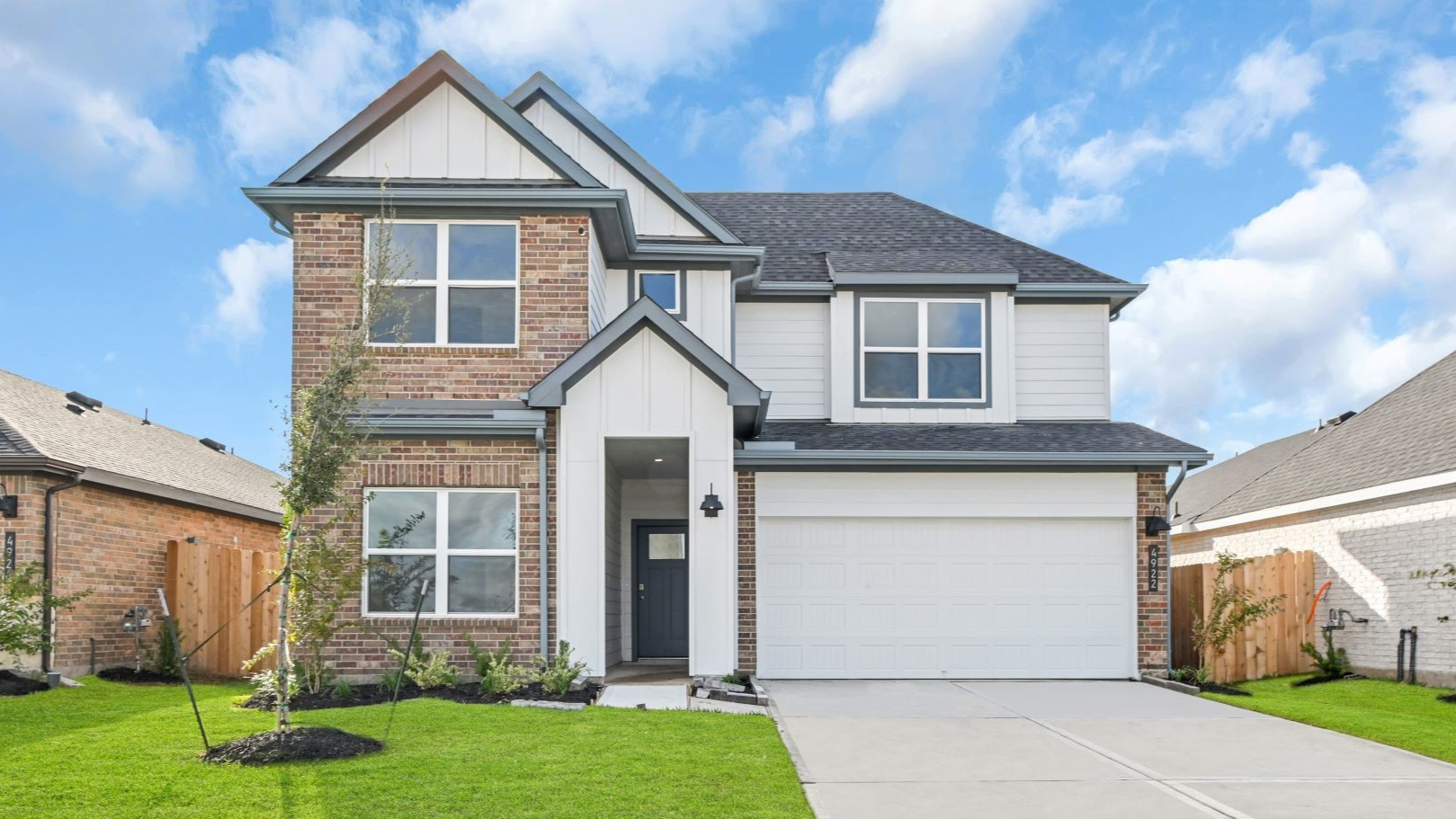 August Trails model home exterior
