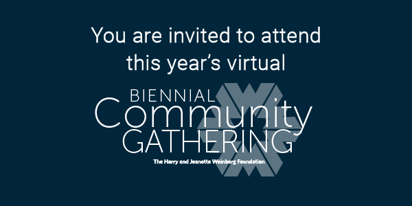 You are invited to attend this year’s virtual Biennial Community Gathering