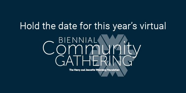 Hold the date for this year’s virtual Biennial Community Gathering