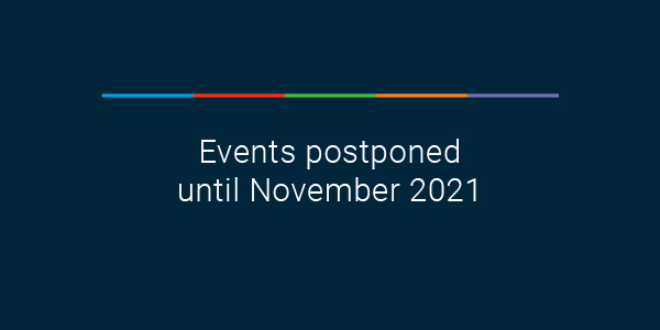 Events postponed until November 2021