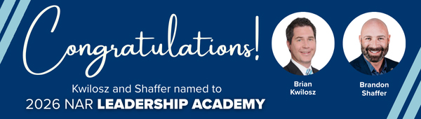 Kwilosz and Shaffer named to NAR’s 2026 Leadership Academy Class