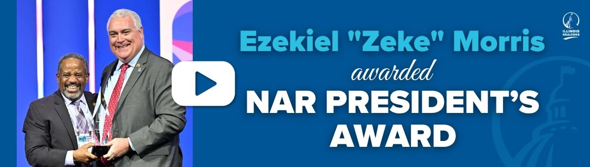 Ezekiel ‘Zeke’ Morris awarded NAR President’s Award