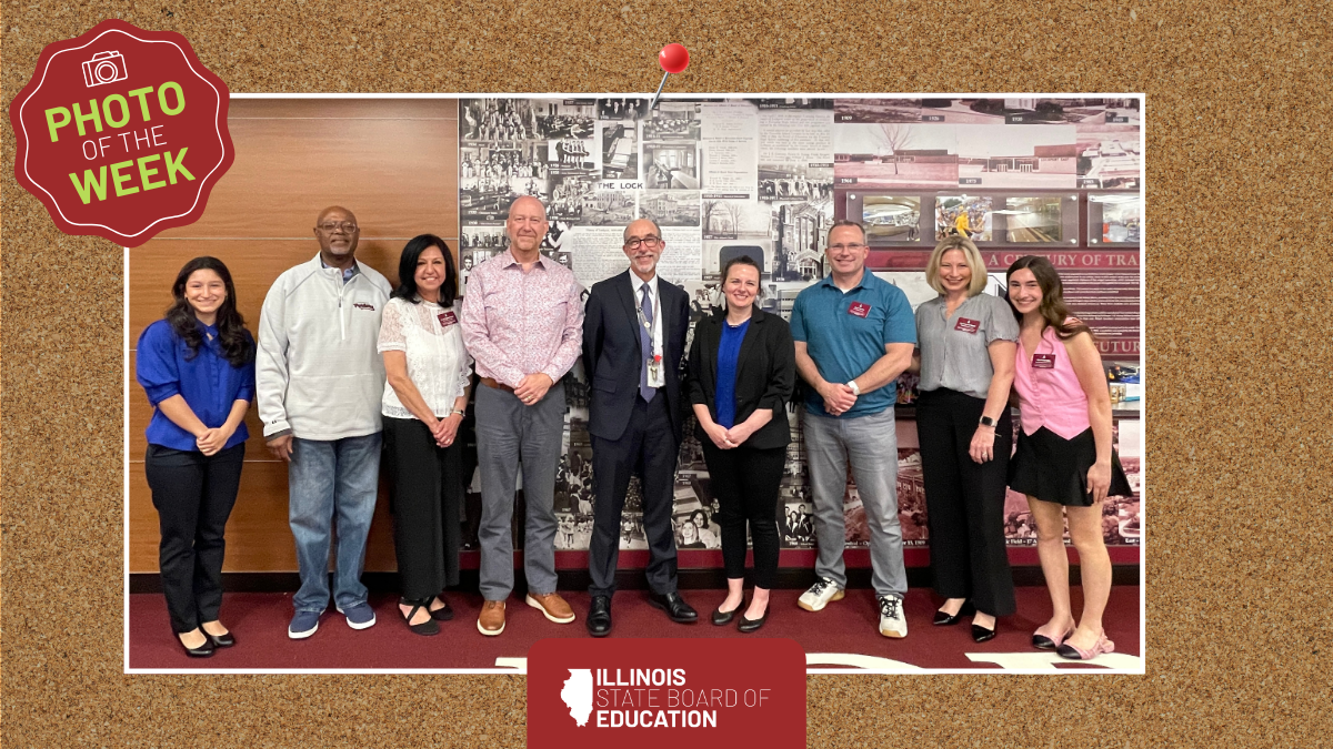 Lockport Township High School District 205 Board of Education members.