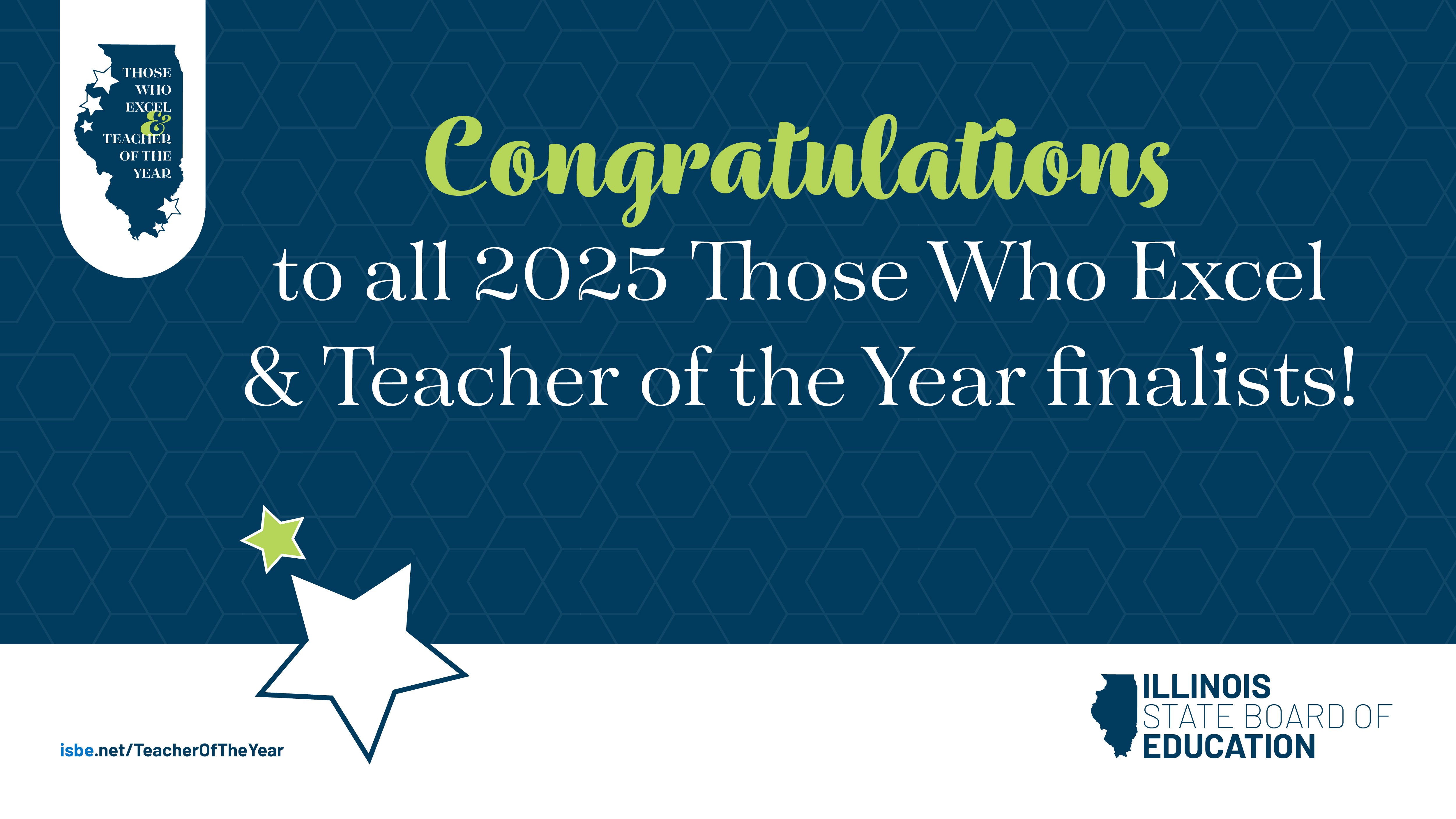 Congratulations to all 2025 Those Who Excel & Teacher of the Year finalists!