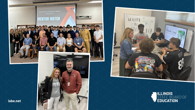 Group of people posing for picture. Group sitting around table. 