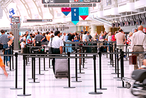 Crowded Airport