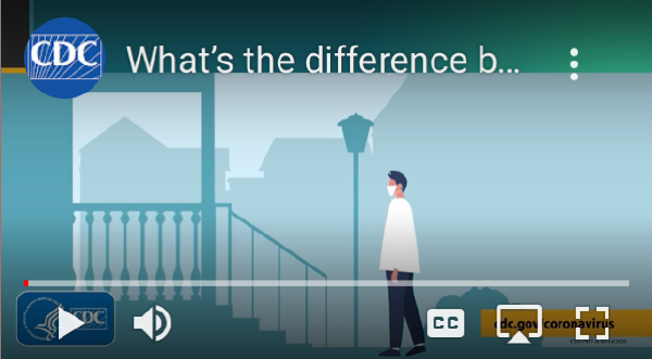 What's the difference between quarantine and isolation?