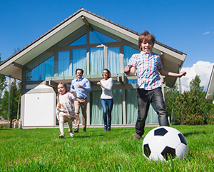 Family Playing