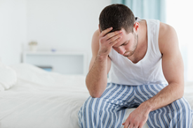 Unwell man