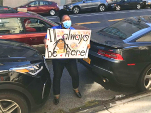 Dawn Thompson, a pre-K teacher in Brooklyn, NY