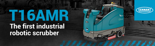 T16AMR - The first industrial robotic scrubber