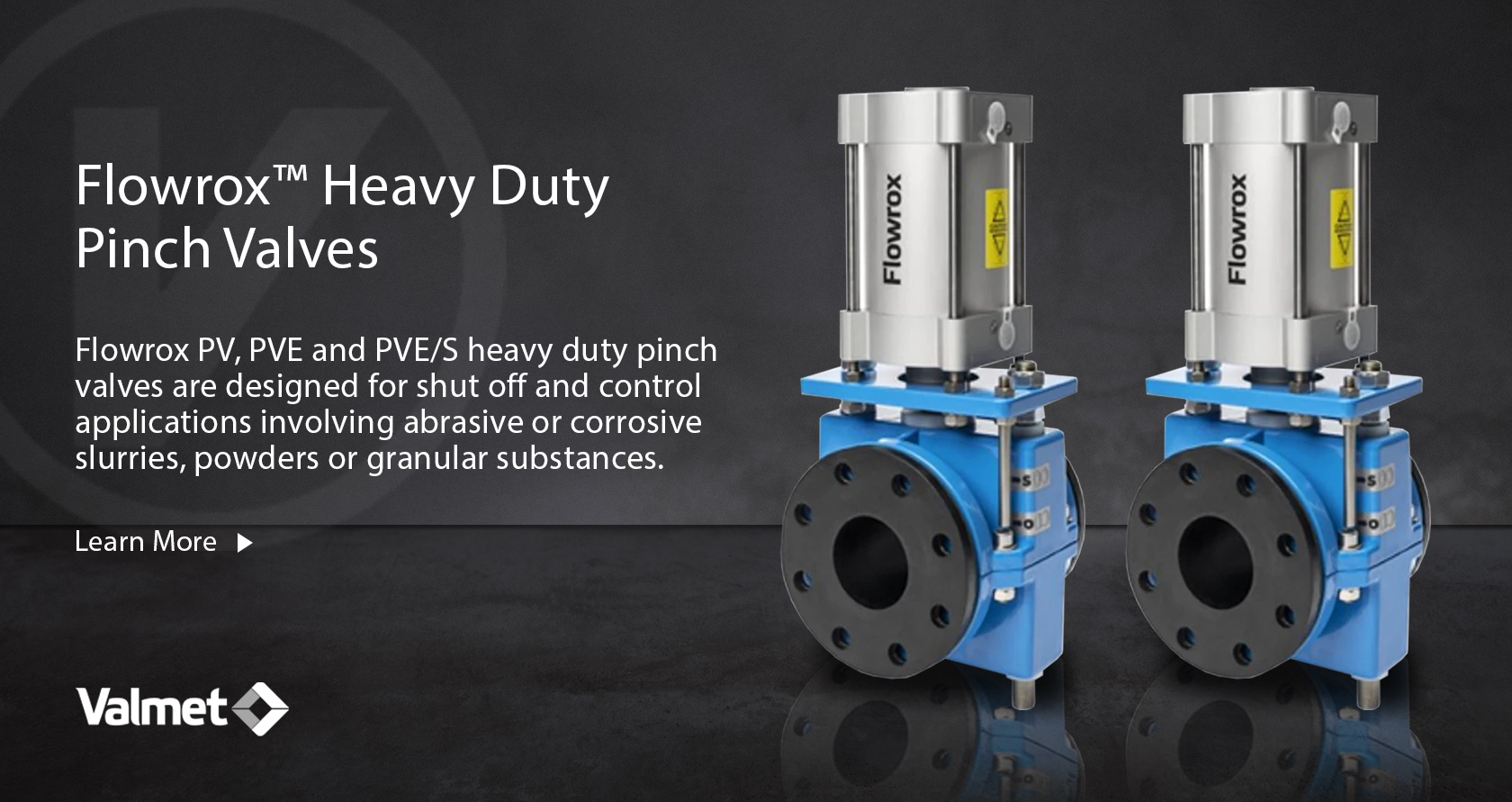 Flowrox™ Heavy Duty Pinch Valves from Neles