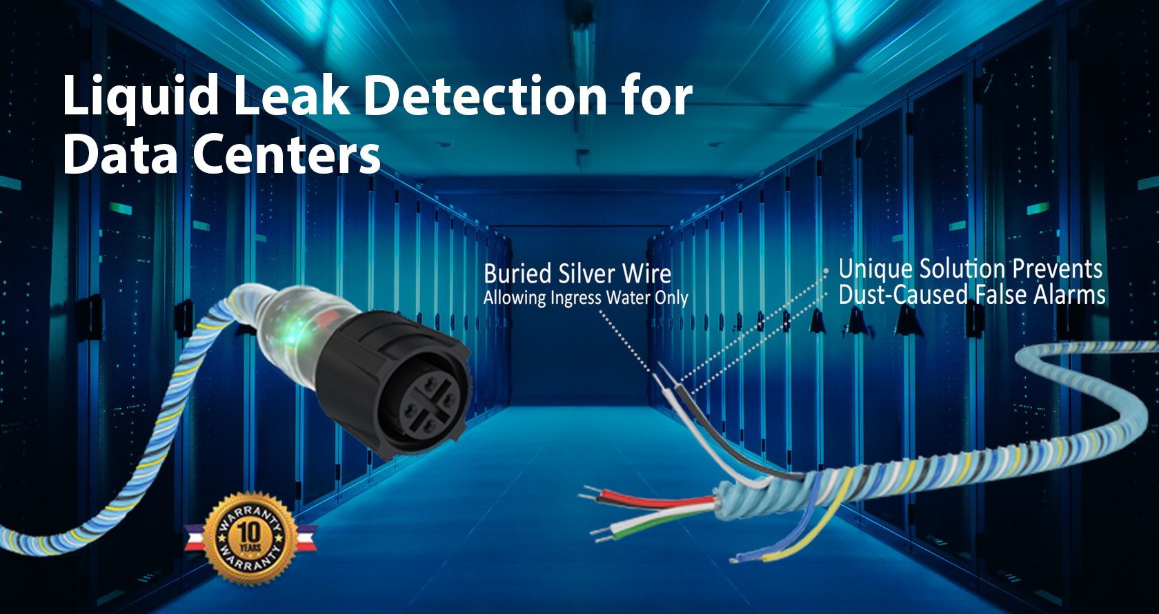 Liquid Leak Detection for Data Centers