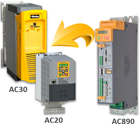 Migrating from Parker AC890 Drives: Guide to AC20 and AC30 Upgrades