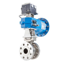 Neles Series FC Finetrol Rotary Control Valve