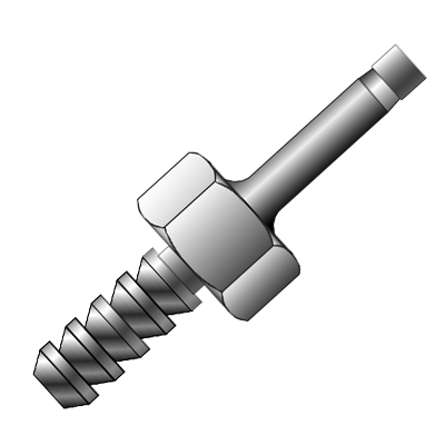 Parker A-Lok Barbed Connector to Tube Adapter