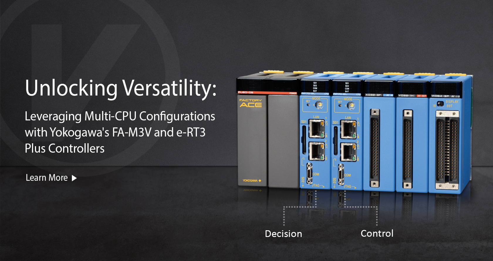 Unlocking Versatility: Leveraging Multi-CPU Configurations with Yokogawa's FA-M3V and e-RT3 Plus Controllers