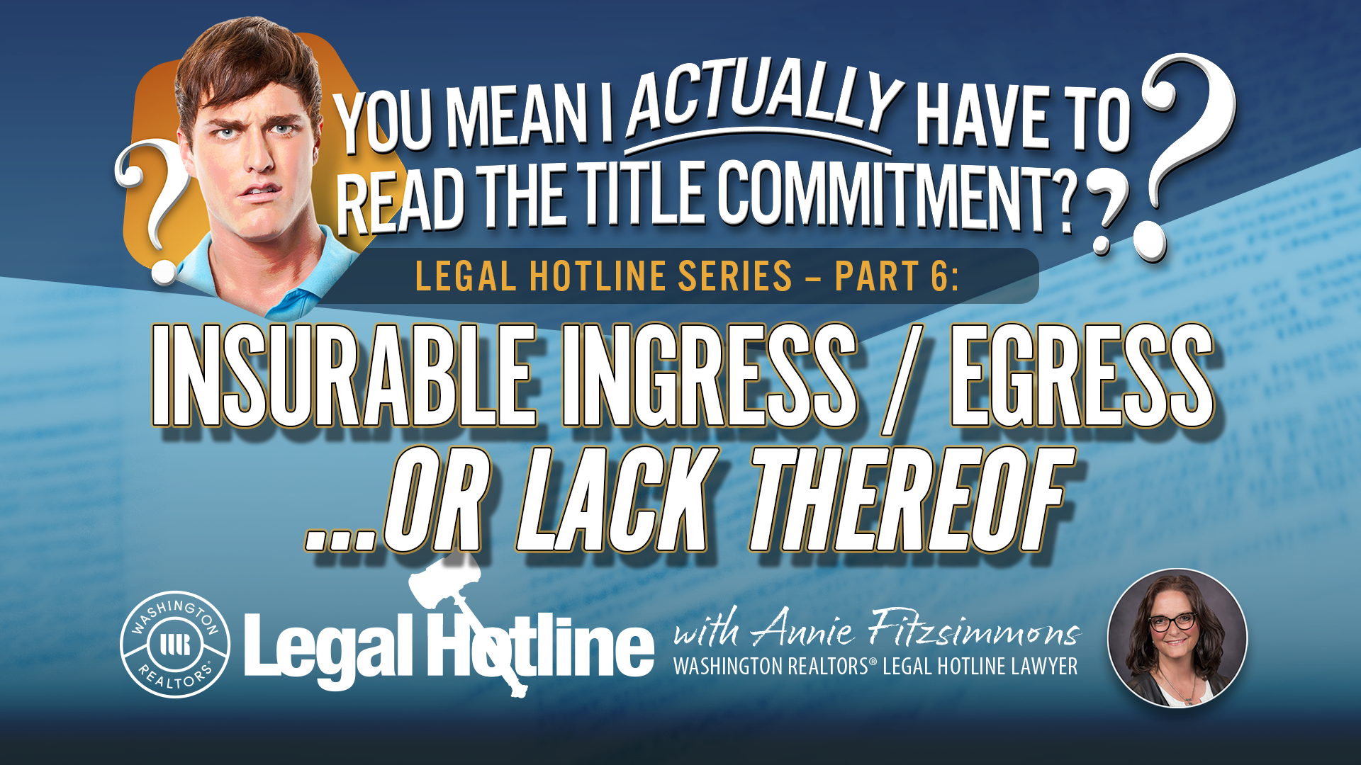Thumbnail image with text reading Interpreting Contract Language as part five of the series titled You Are Practicing Law is it Authorized