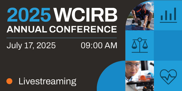 Annual WCIRB Conference July 17, 2025 livestreaming